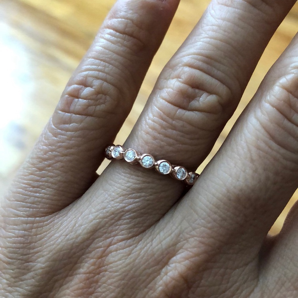 Celebration wedding band